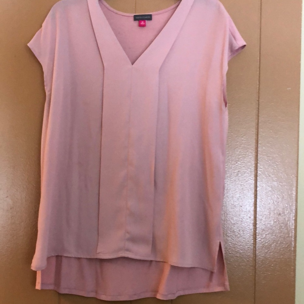 V neck blouse.